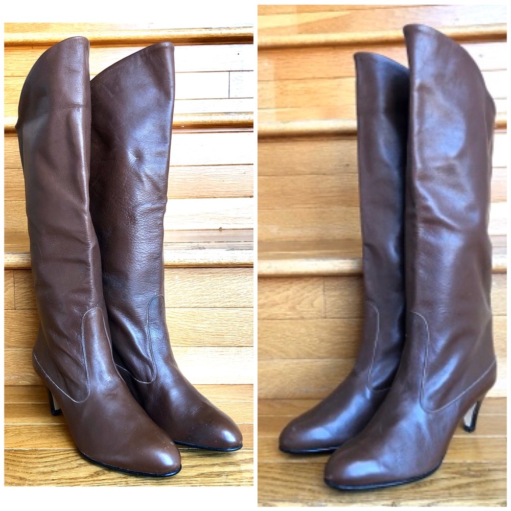 Brown BANDOLINO Knee High Heel Boots 6.5/7